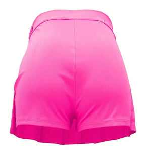 Pink pleated pants skirt only