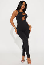 Black design jumpsuit